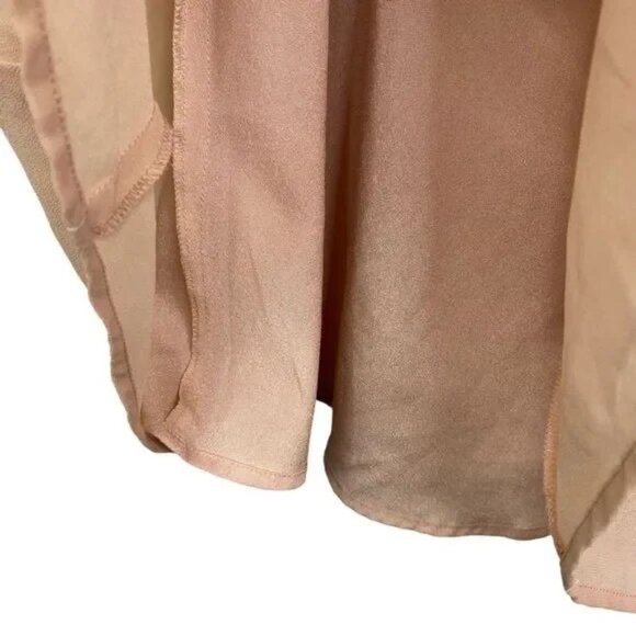 NAKED ZEBRA WOMEN'S BLUSH PEACH/PINK MINI DRESS OR TUNIC SIZE MEDIUM-EUC - Picture 4 of 5